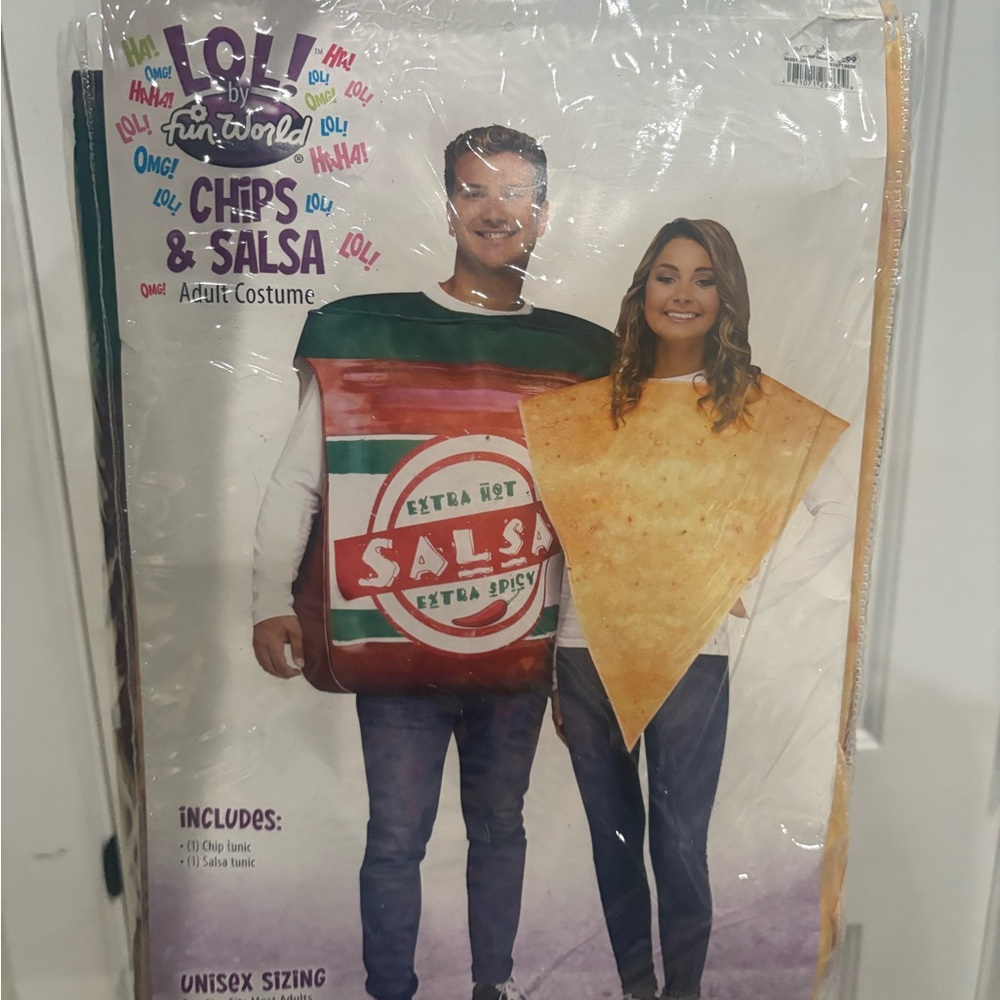 Chips and Salsa Couples Adult Costume